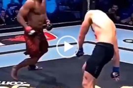 Красивый нокаут MMA. Невероятное видео.