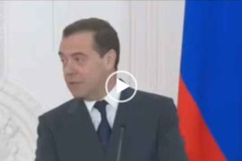 Медведев про новый год. Интересное видео.